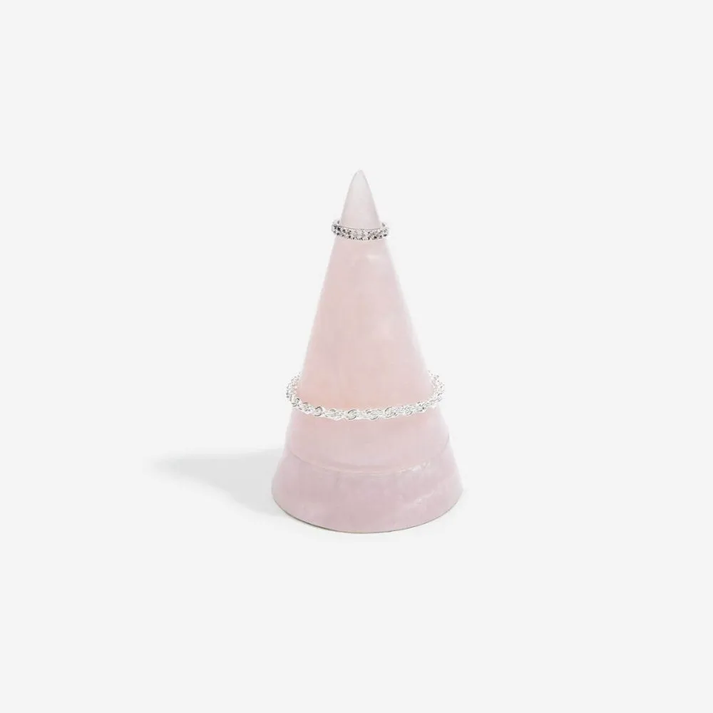 Rose Quartz Jewellery Peak - Large - 75491