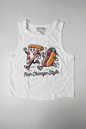 Run Chicago Style Strider Running Tank