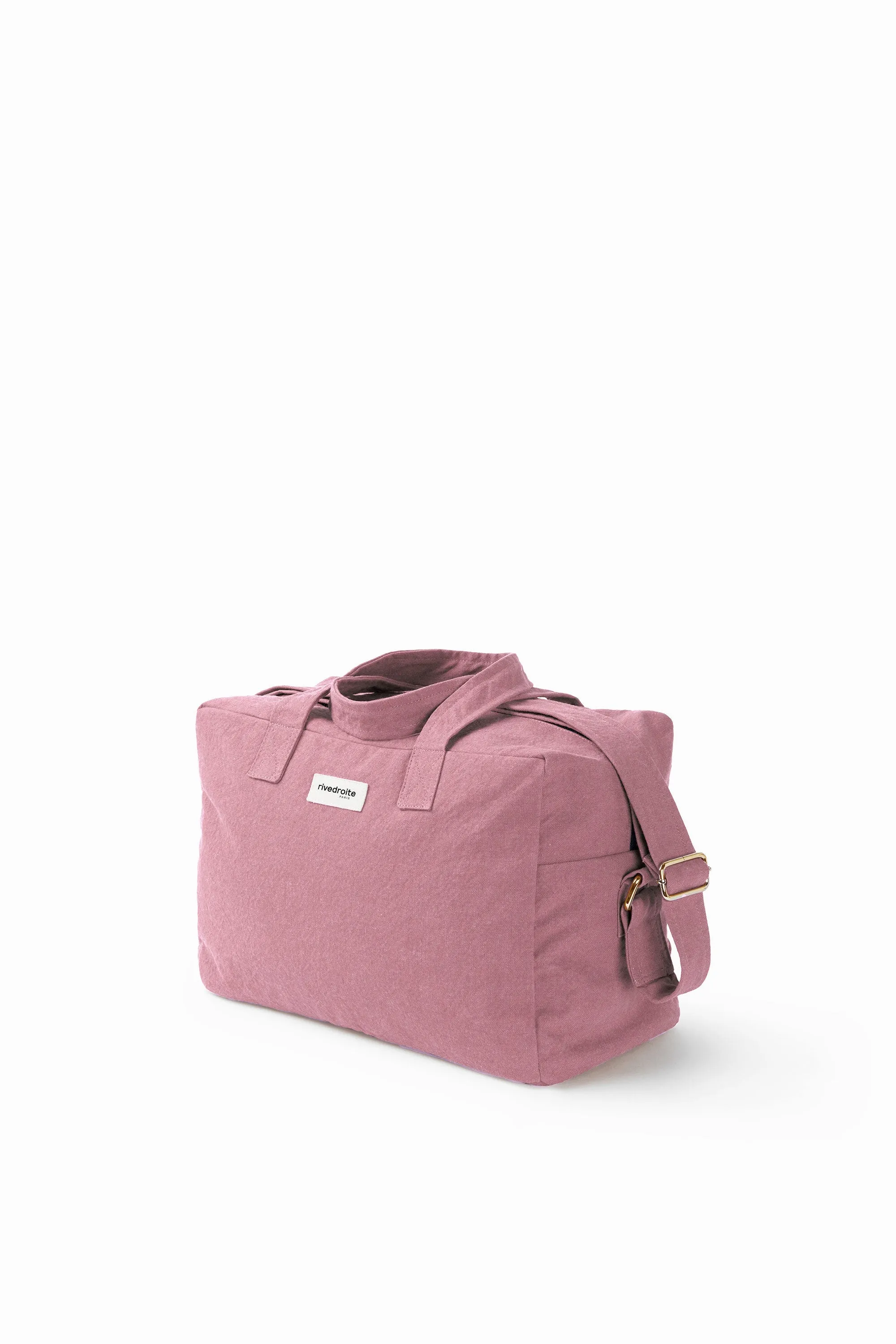 Sauval the city bag - Recycled cotton "bois de rose"