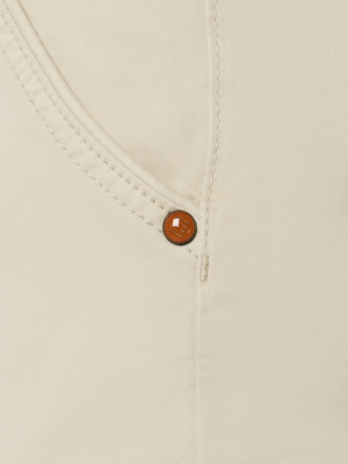 Short Chino Garment Dyed Twill Stretch | Cement