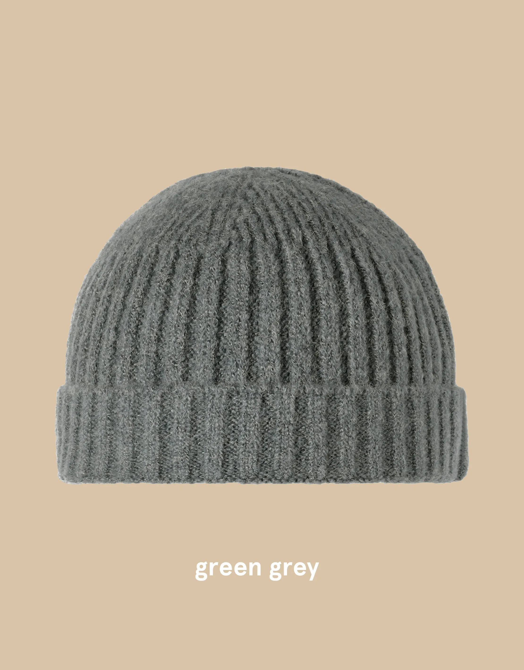 short ribbed beanie