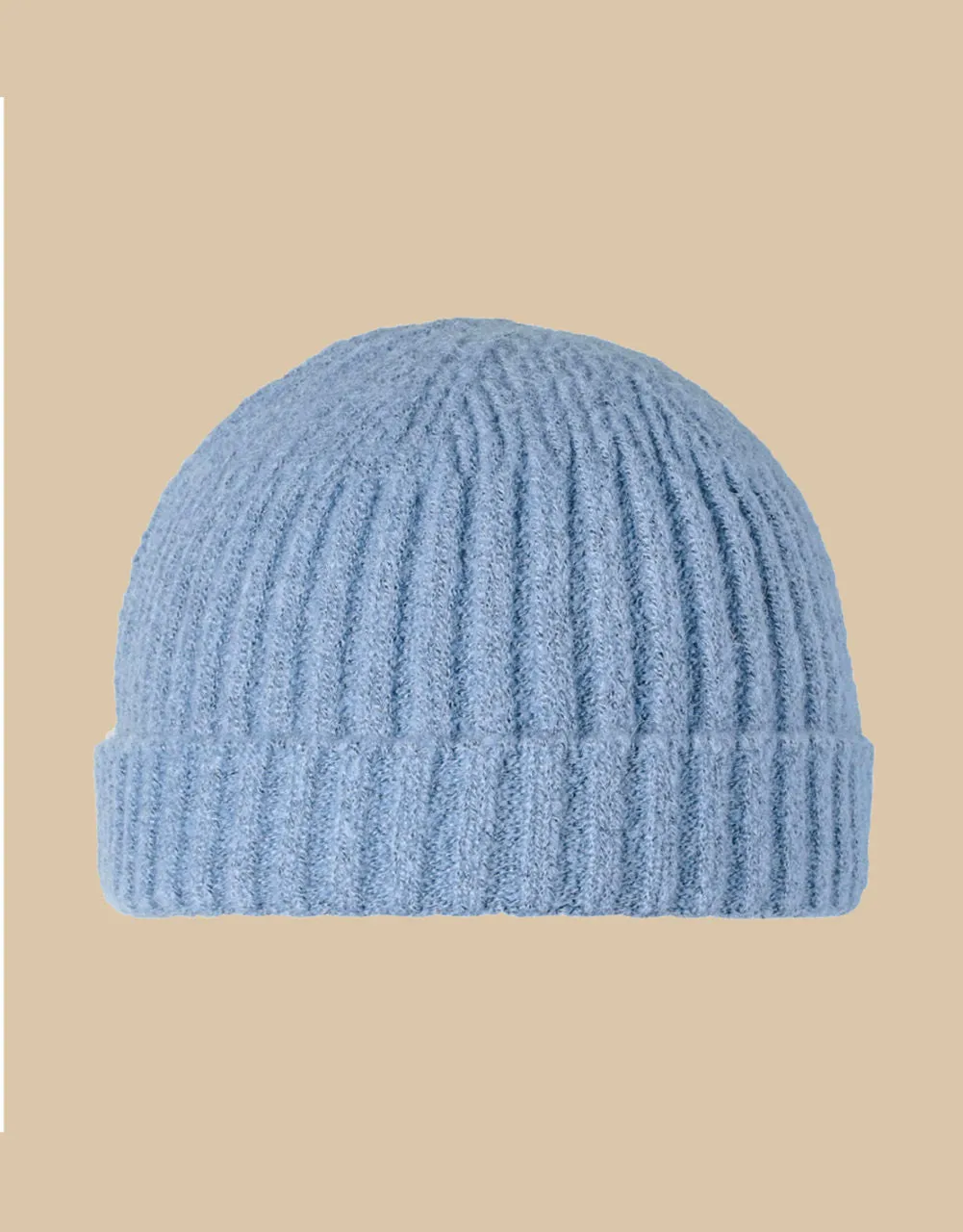 short ribbed beanie