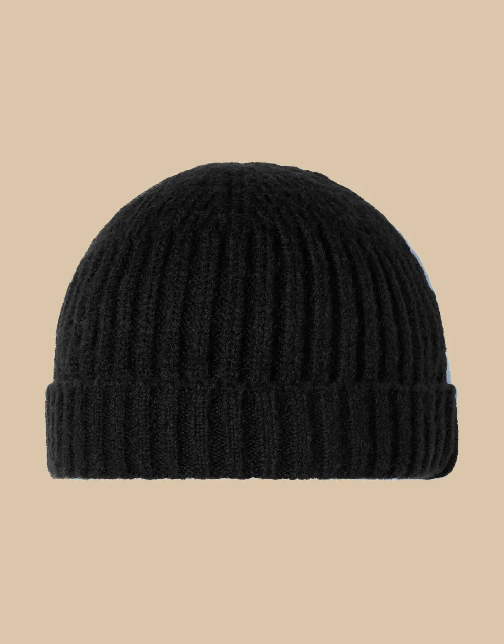 short ribbed beanie