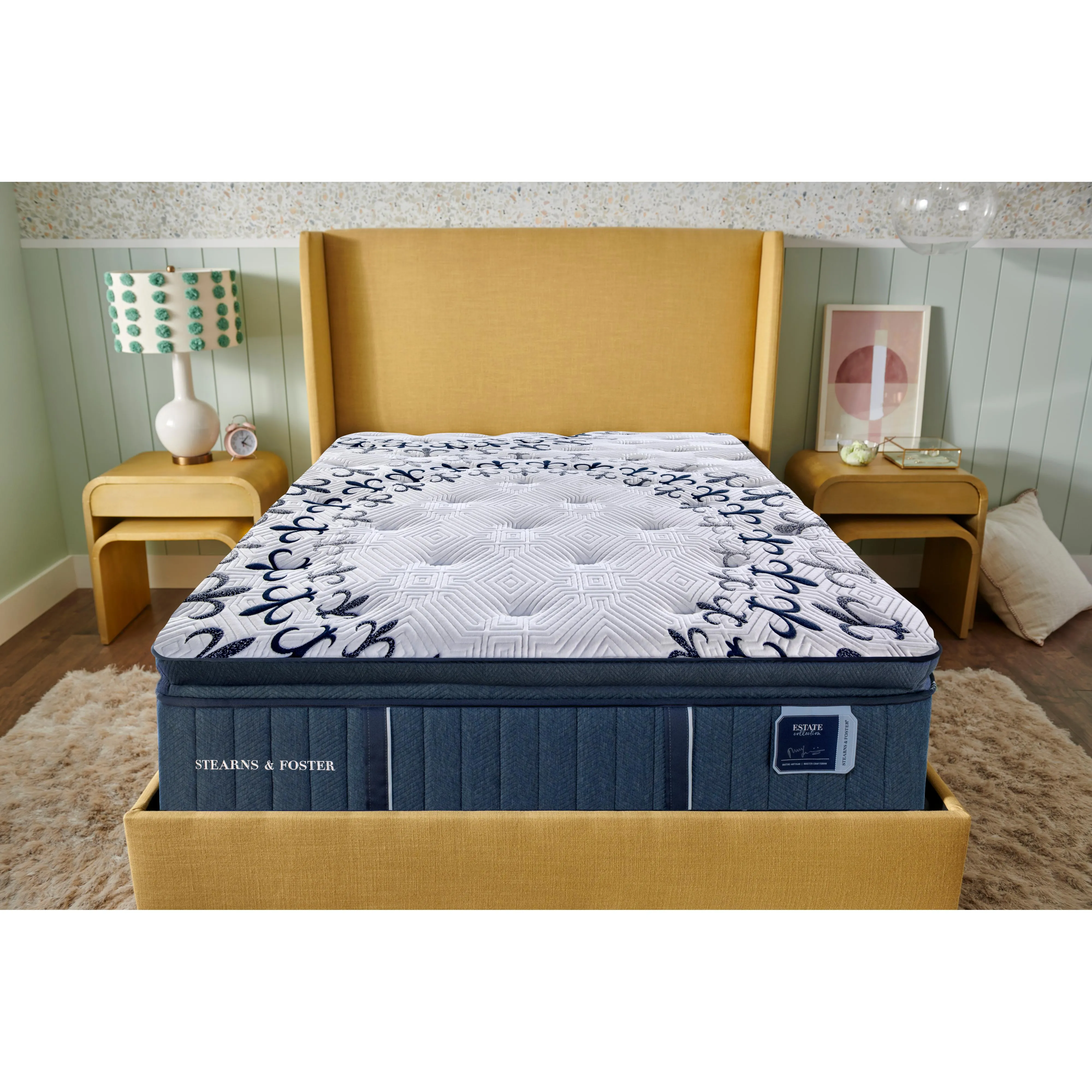 Stearns & Foster Mon Cheri Luxury Cushion Firm Pillow Top Mattress (Twin XL)