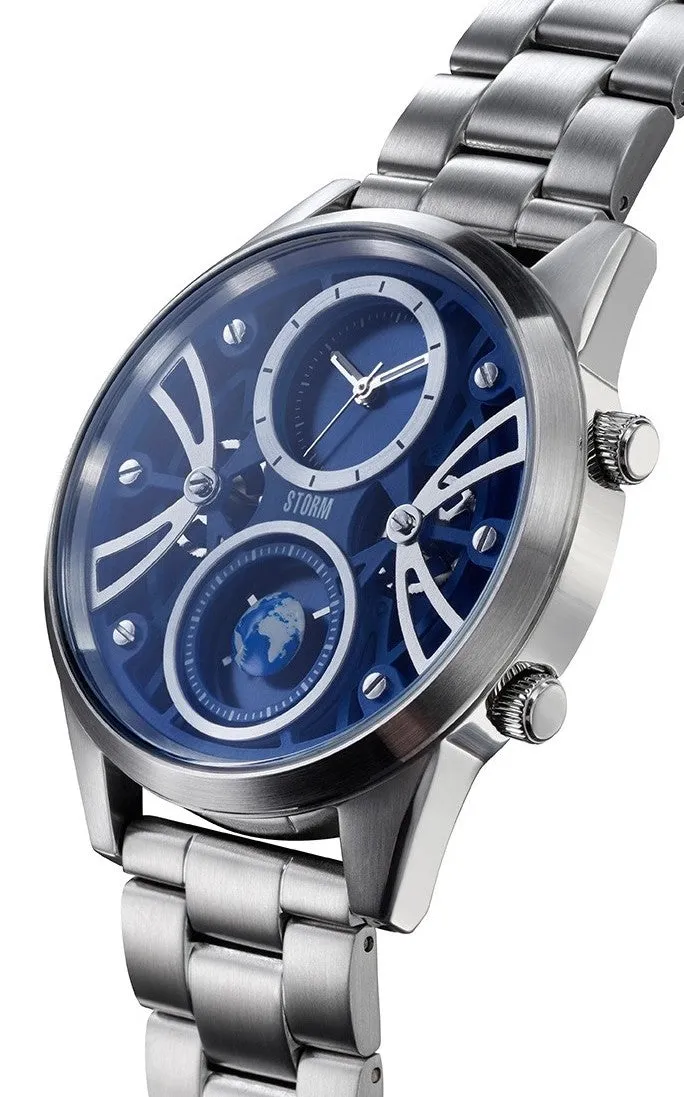 STR Watch Globe X Blue Mens