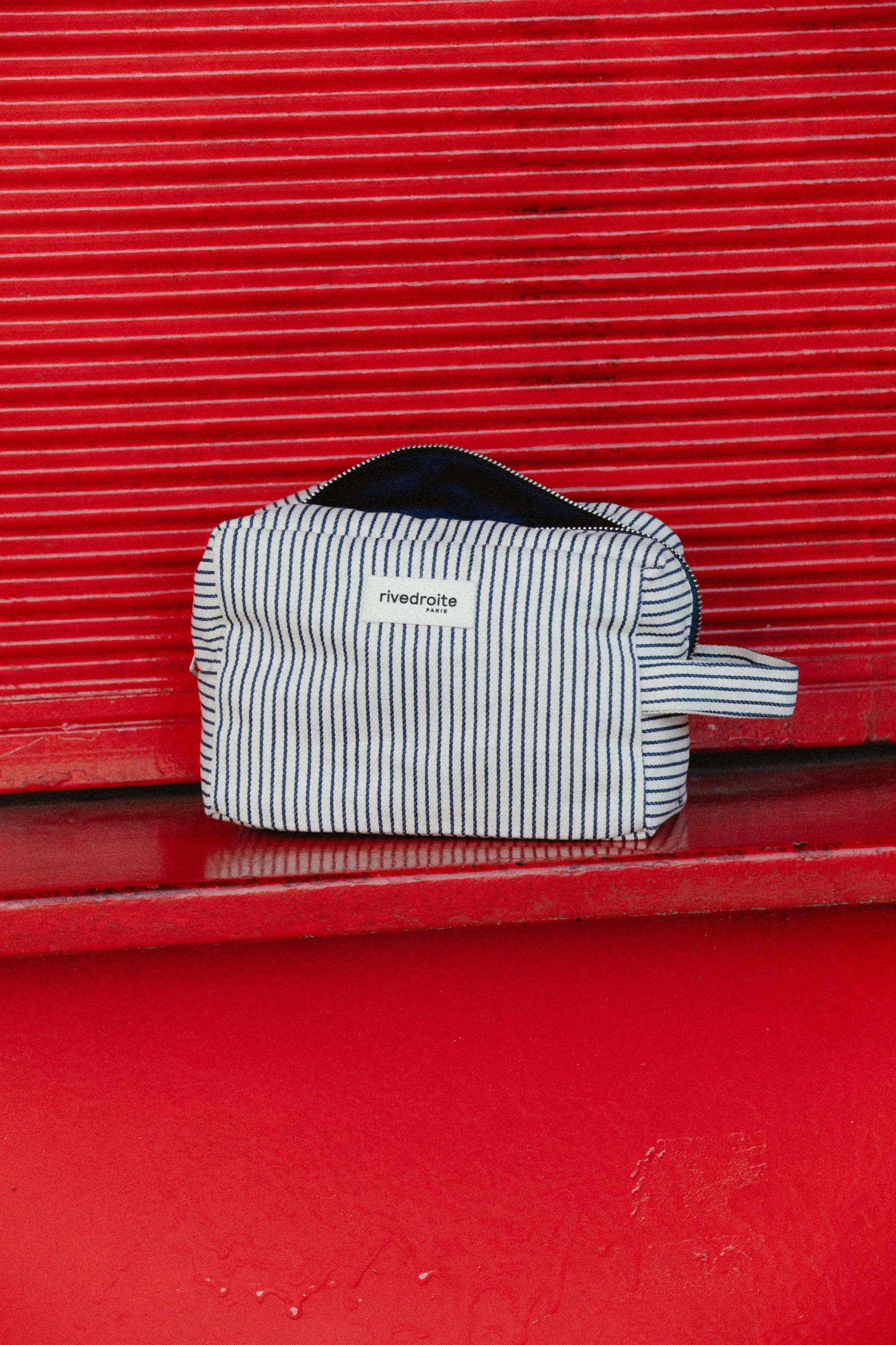 Tournelles the XL pouch - Recycled cotton Écume