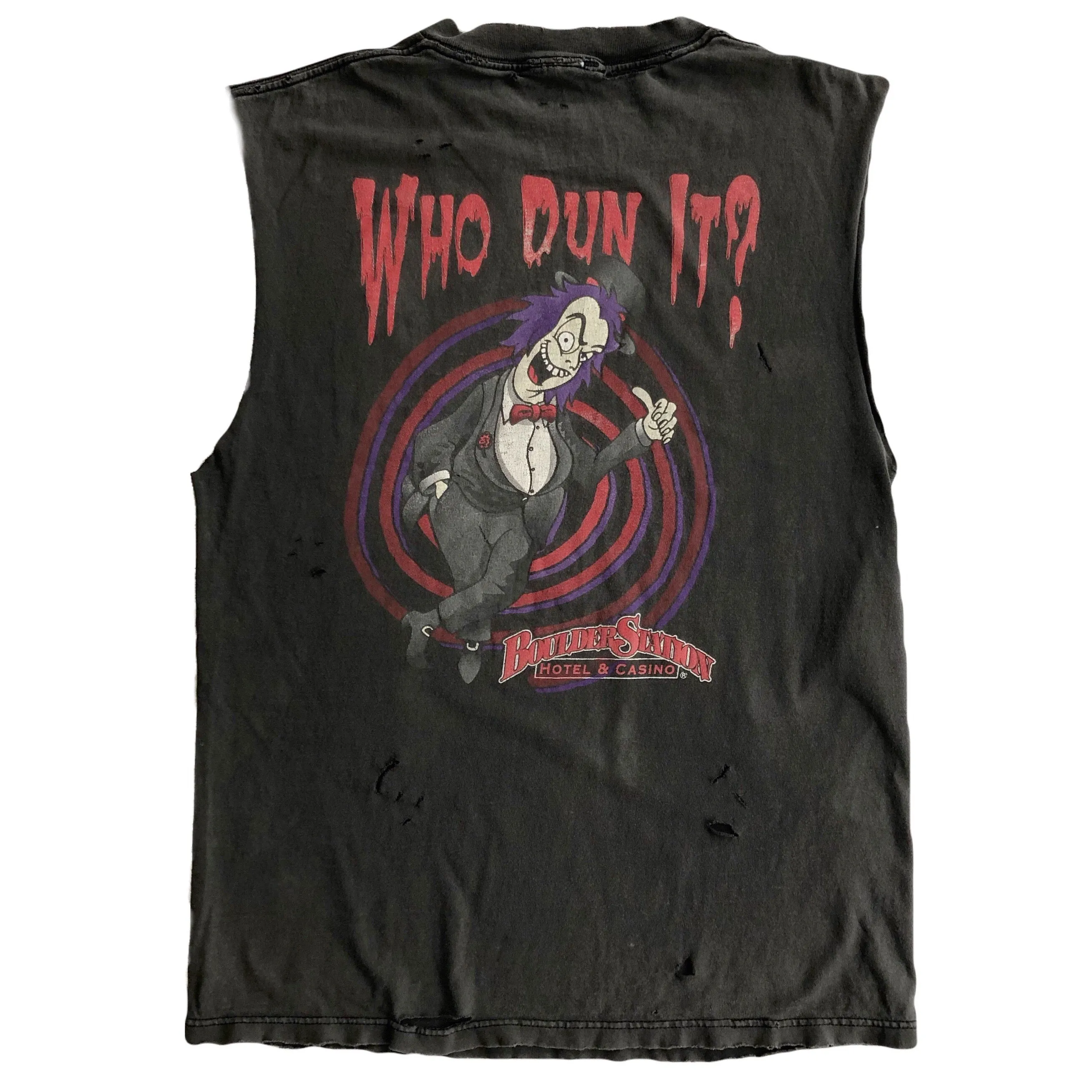 VINTAGE BEETLEJUICE CASINO MUSCLE TANK