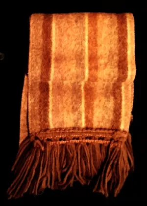 Vintage 'Hand-Made' in Bolivia- 100% Wool Fashion Scarf