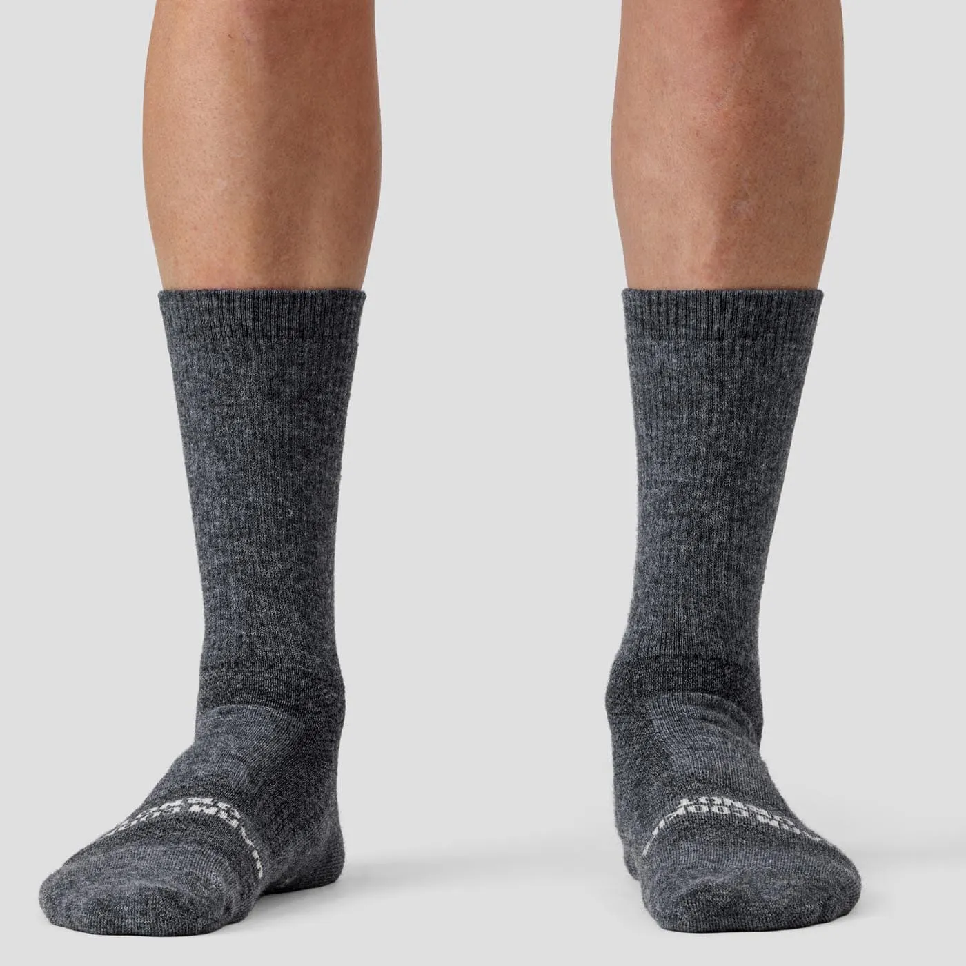 Winter Merino Max Sock - Charcoal