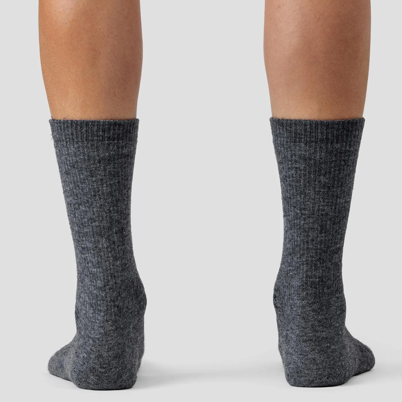 Winter Merino Max Sock - Charcoal