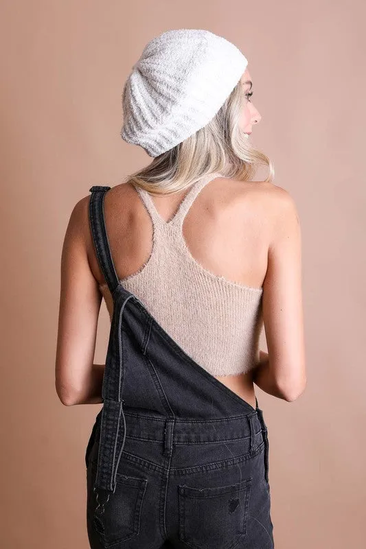 Women's Boucle Rib Beret