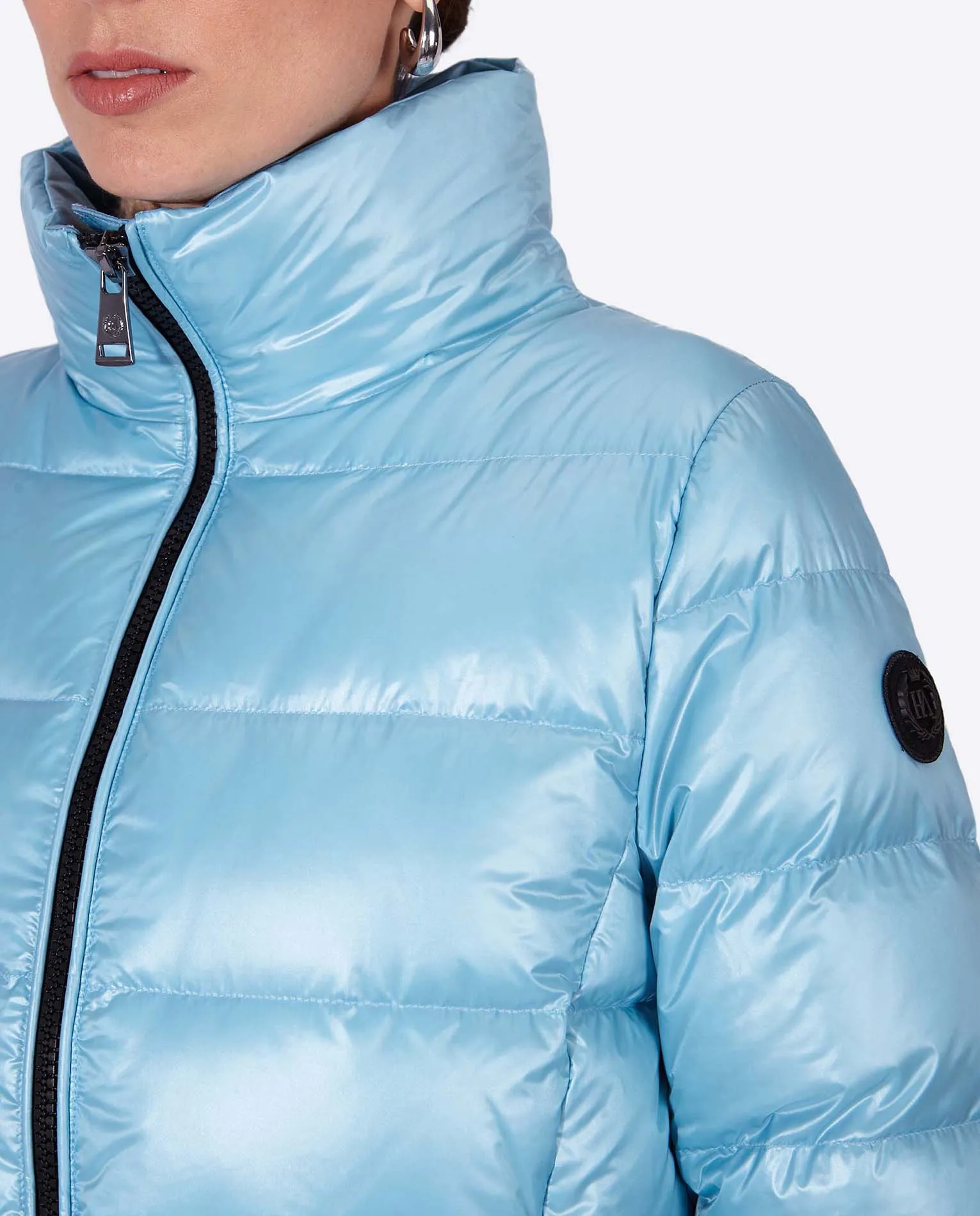 Women's down jacket KARINA-I CRYSTAL BLUE