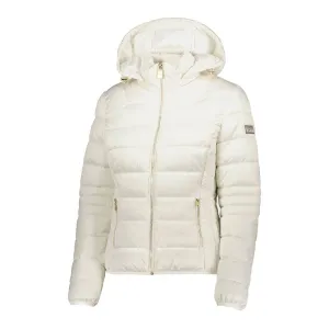 Yes Zee White Polyester Women Jacket