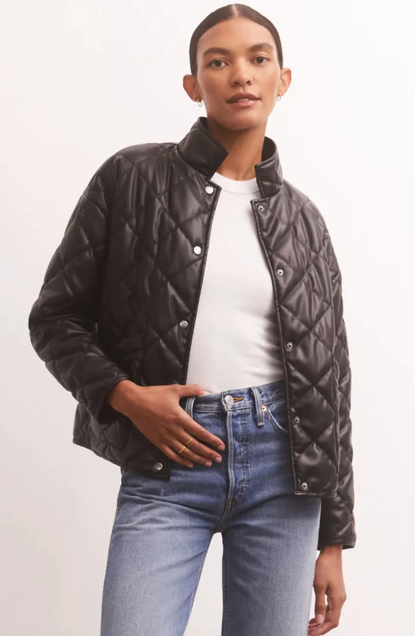Zsup Quilted Vegan Jacket
